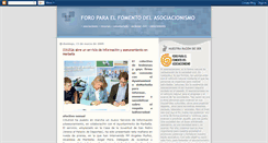 Desktop Screenshot of fomentoasociacionismo.blogspot.com