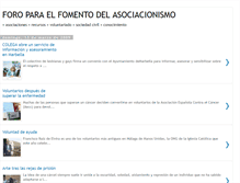 Tablet Screenshot of fomentoasociacionismo.blogspot.com