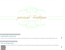 Tablet Screenshot of garnishboutique.blogspot.com