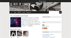 Desktop Screenshot of elblogdecarmen1.blogspot.com