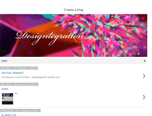 Tablet Screenshot of designtegration.blogspot.com