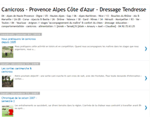 Tablet Screenshot of canicross.blogspot.com