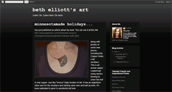 Desktop Screenshot of bethelliottart.blogspot.com