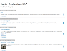 Tablet Screenshot of fashionfoodculture-life.blogspot.com