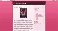 Desktop Screenshot of 16sweetypie.blogspot.com