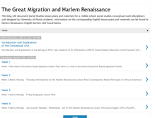 Tablet Screenshot of migrationandrenaissance.blogspot.com