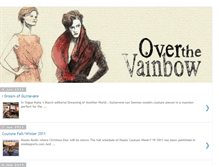 Tablet Screenshot of overthevainbow.blogspot.com