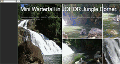 Desktop Screenshot of johorwaterfall.blogspot.com