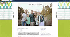 Desktop Screenshot of jenmeredithfamily.blogspot.com