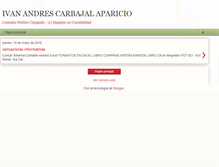 Tablet Screenshot of ivanandrescarbajalaparicio.blogspot.com