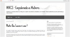 Desktop Screenshot of mulheresnocomandosempre.blogspot.com