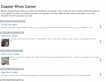 Tablet Screenshot of coastiewivescorner.blogspot.com