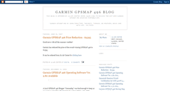 Desktop Screenshot of gpsmap496.blogspot.com