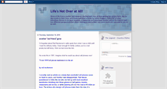 Desktop Screenshot of lifesnotoverat60.blogspot.com