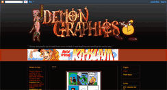 Desktop Screenshot of demon-graphics.blogspot.com