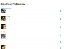 Tablet Screenshot of bellastonephotography.blogspot.com