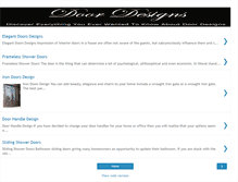 Tablet Screenshot of door-design-pictures.blogspot.com