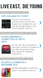 Mobile Screenshot of liveeastdieyoungthefilm.blogspot.com