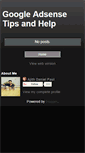 Mobile Screenshot of adsenseaccounttips.blogspot.com