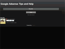 Tablet Screenshot of adsenseaccounttips.blogspot.com