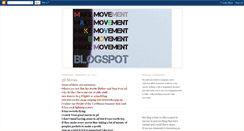 Desktop Screenshot of makemovement.blogspot.com
