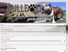 Tablet Screenshot of bulldogeats.blogspot.com