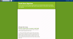 Desktop Screenshot of ferdi-kaza-sigortasi.blogspot.com
