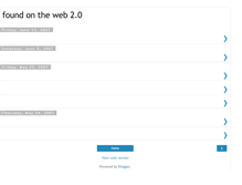 Tablet Screenshot of foundontheweb2.blogspot.com