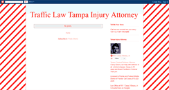 Desktop Screenshot of fortrafficlaw.blogspot.com