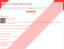 Tablet Screenshot of fortrafficlaw.blogspot.com