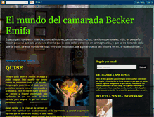 Tablet Screenshot of elmundodelcamaradabecker.blogspot.com