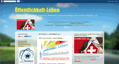 Desktop Screenshot of oeffentlichkeit-leben.blogspot.com