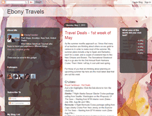 Tablet Screenshot of ebonytravels.blogspot.com