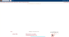 Desktop Screenshot of criandoadela.blogspot.com