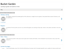 Tablet Screenshot of bucketgardener.blogspot.com