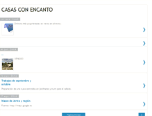 Tablet Screenshot of casasconencanto.blogspot.com