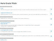 Tablet Screenshot of mariagraziavitale.blogspot.com