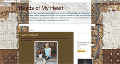 Desktop Screenshot of beadsofmyheart.blogspot.com