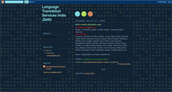 Desktop Screenshot of language-translation-services-noida.blogspot.com