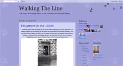 Desktop Screenshot of greygranitewalkingtheline.blogspot.com