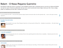 Tablet Screenshot of nossopequenoguerreiro.blogspot.com