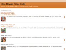 Tablet Screenshot of olderowanfiberguild.blogspot.com