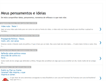 Tablet Screenshot of meuspensamentoseideias.blogspot.com