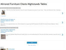 Tablet Screenshot of mirroredchestfurniture.blogspot.com