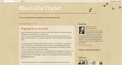 Desktop Screenshot of bluecollartrader.blogspot.com