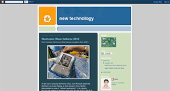 Desktop Screenshot of newtechnology-news.blogspot.com