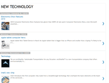 Tablet Screenshot of newtechnology-news.blogspot.com