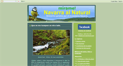 Desktop Screenshot of navarra-al-natural.blogspot.com