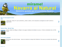 Tablet Screenshot of navarra-al-natural.blogspot.com