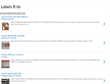 Tablet Screenshot of labels-r-us.blogspot.com